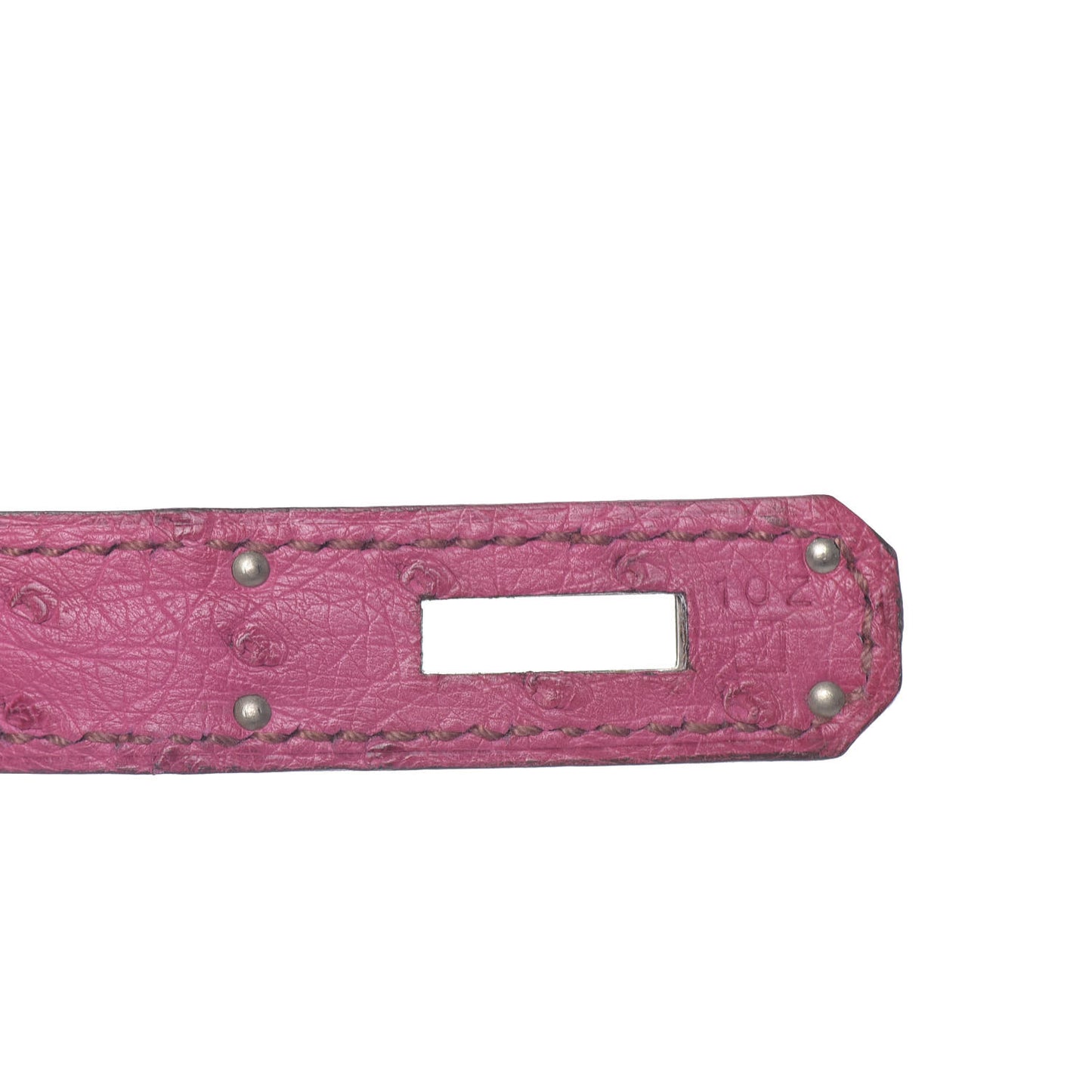 Ostrich Birkin 35 Fuchsia