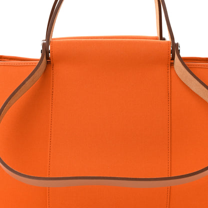 Hermes Toile Cabag 39 Orange 6 of 10