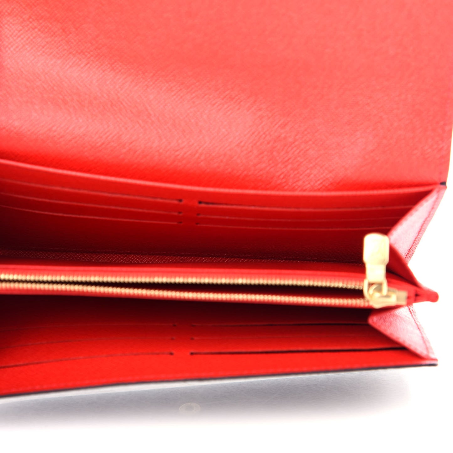 Monogram Sarah Wallet NM Coquelicot