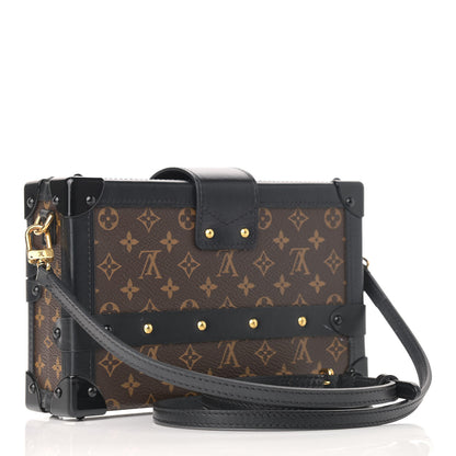Louis Vuitton Monogram Petite Malle Black 3 of 14
