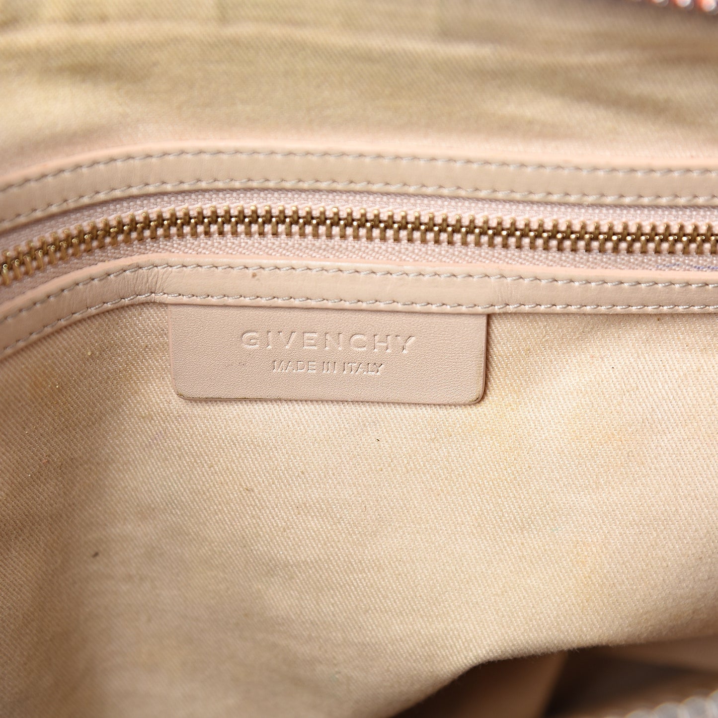 Smooth Calfskin Medium Bi-Color Antigona Orange Beige