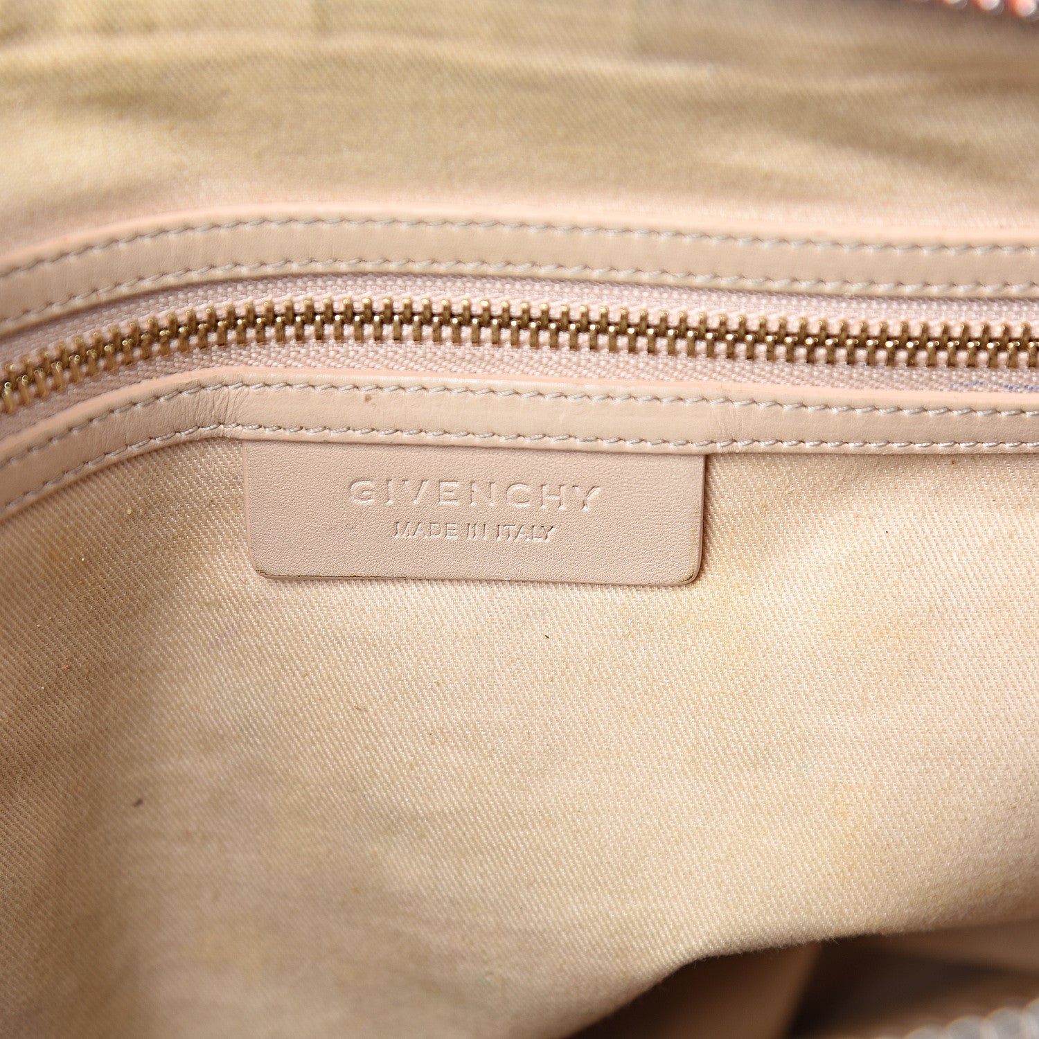 Givenchy Smooth Calfskin Medium Bi-Color Antigona Orange Beige 5 of 17
