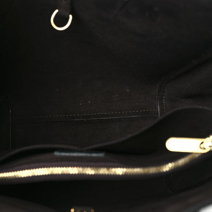 Louis Vuitton Calfskin Monogram Kimono Tote PM Black 10 of 11