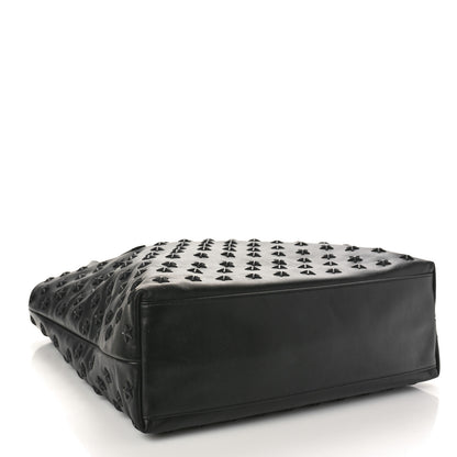 Jimmy Choo Calfskin Stars Pimlico North South Tote Black 4 of 9