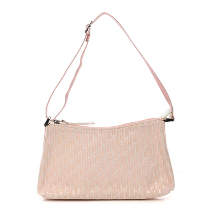 Christian Dior Monogram Shoulder Bag Pochette Pink 1 of 18