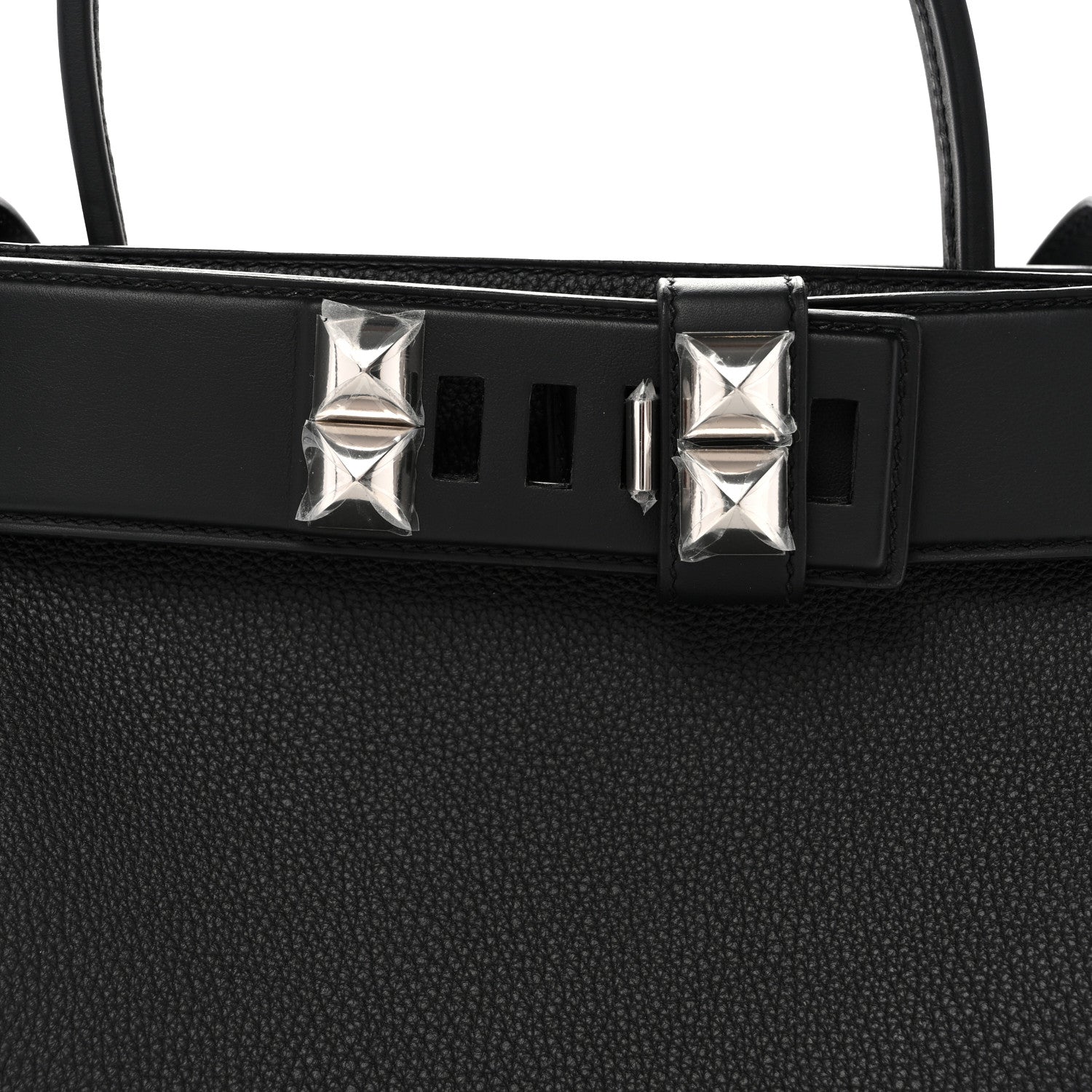 Hermes Togo Swift Medor Bag Black 8 of 12