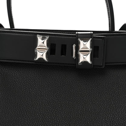 Hermes Togo Swift Medor Bag Black 8 of 12