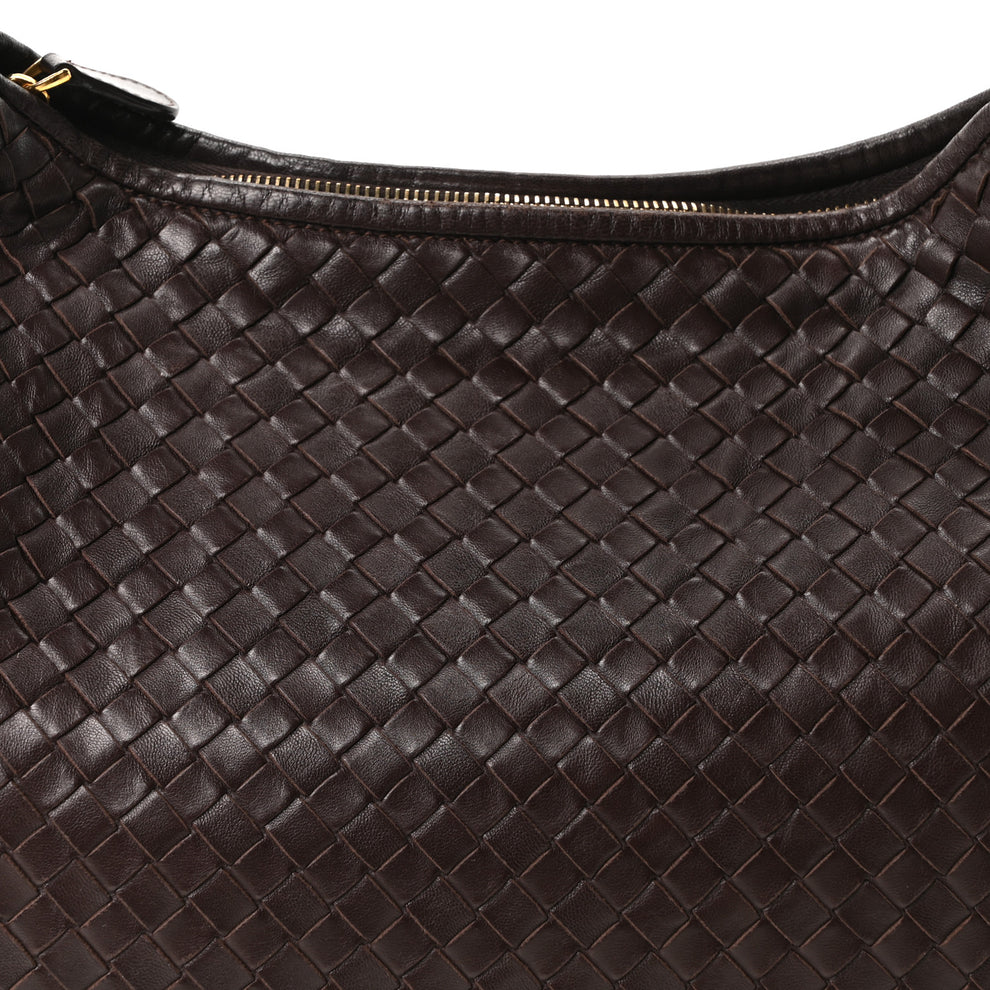 Bottega Veneta Nappa Intrecciato Medium Veneta Hobo Ebano 1992161 ...