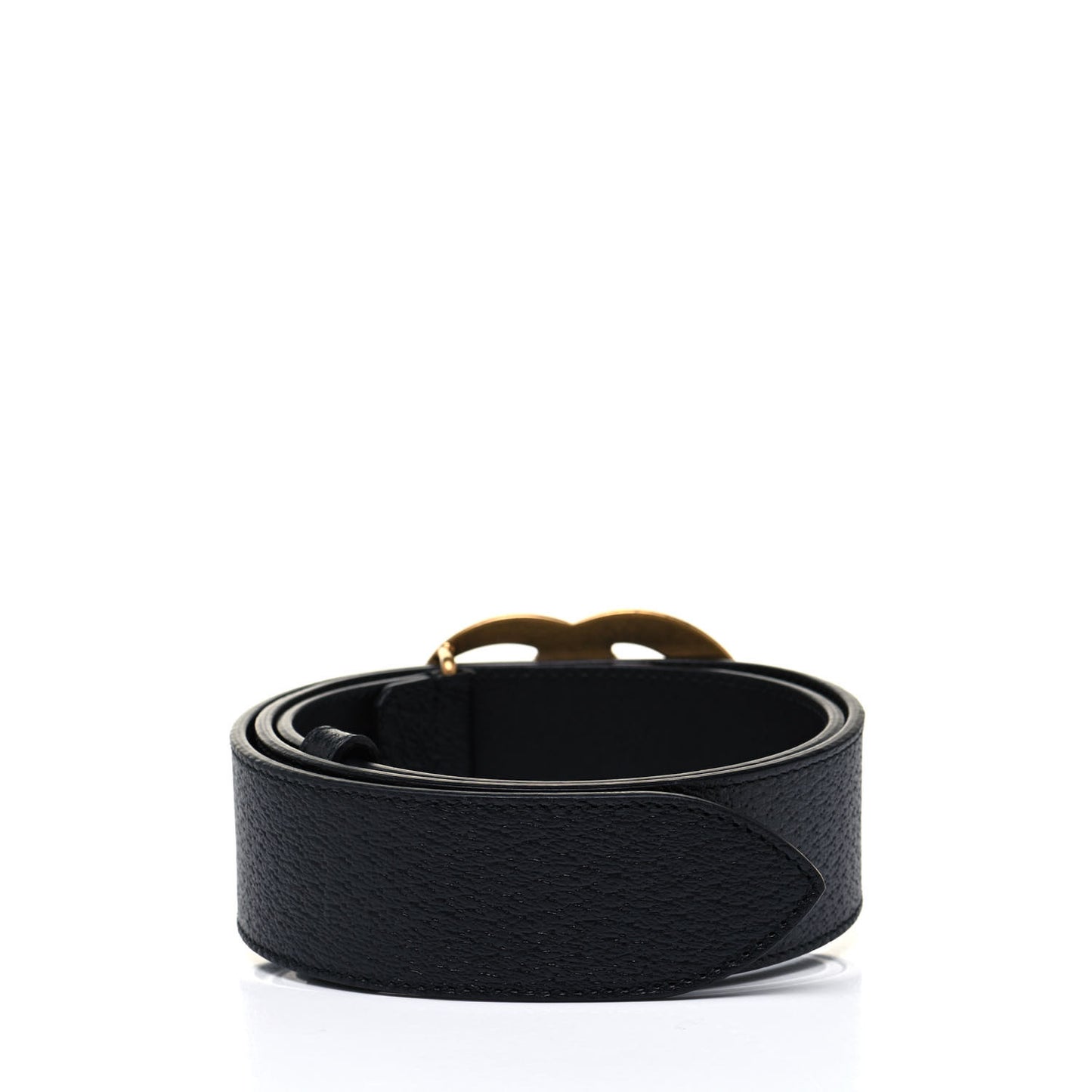 Textured Calfskin Double G 40mm Belt 75 30 Black
