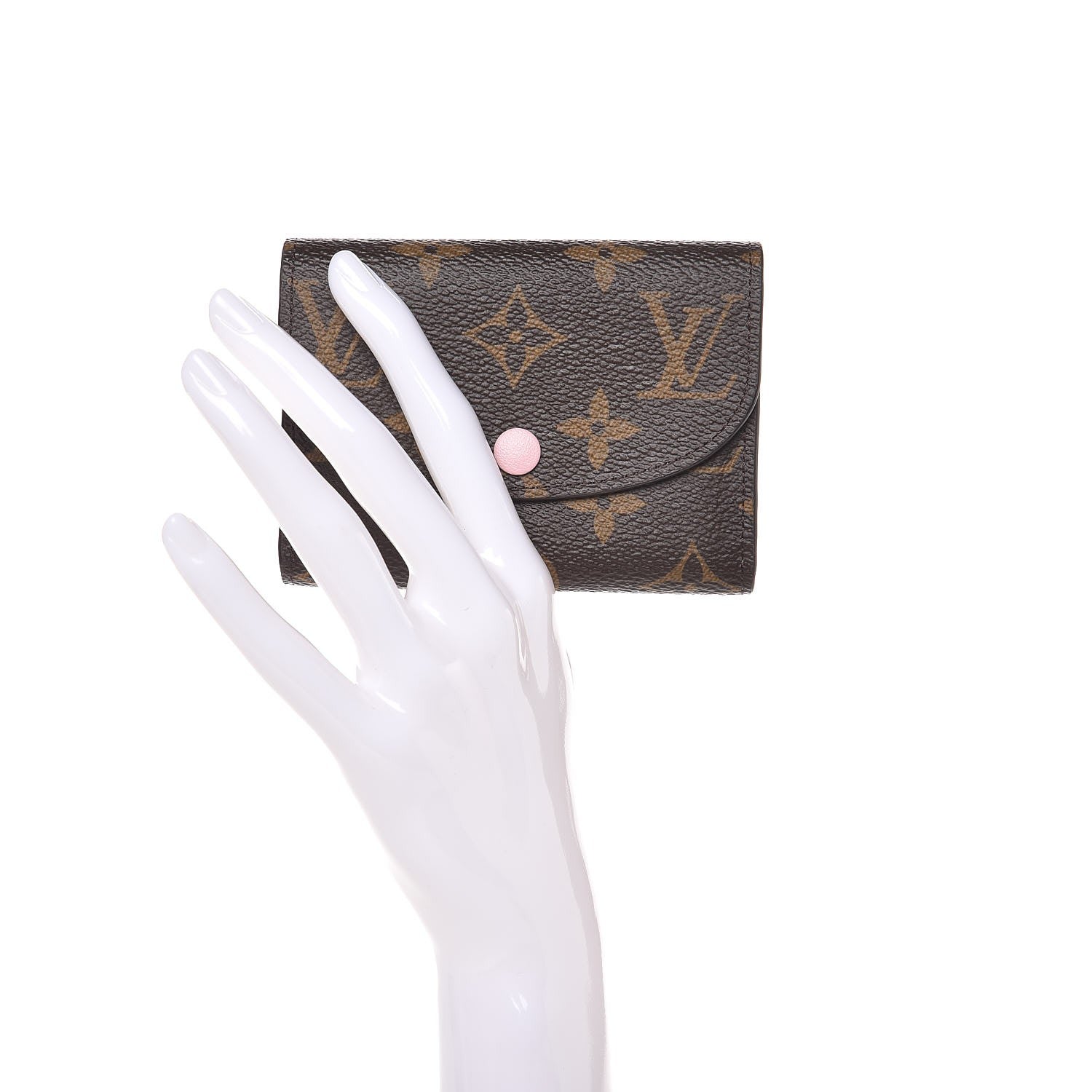 Louis Vuitton Monogram Rosalie Coin Purse Rose Ballerine 2 of 7