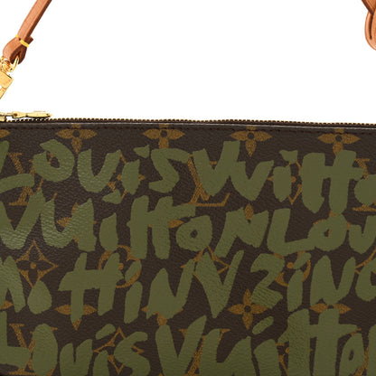 Louis Vuitton Monogram Graffiti Pochette Accessories Kaki 8 of 10