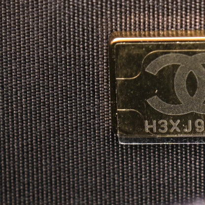 Chanel Shiny Goatskin Quilted Chanel 19 Wallet On Chain WOC Dark Brown 8 of 15