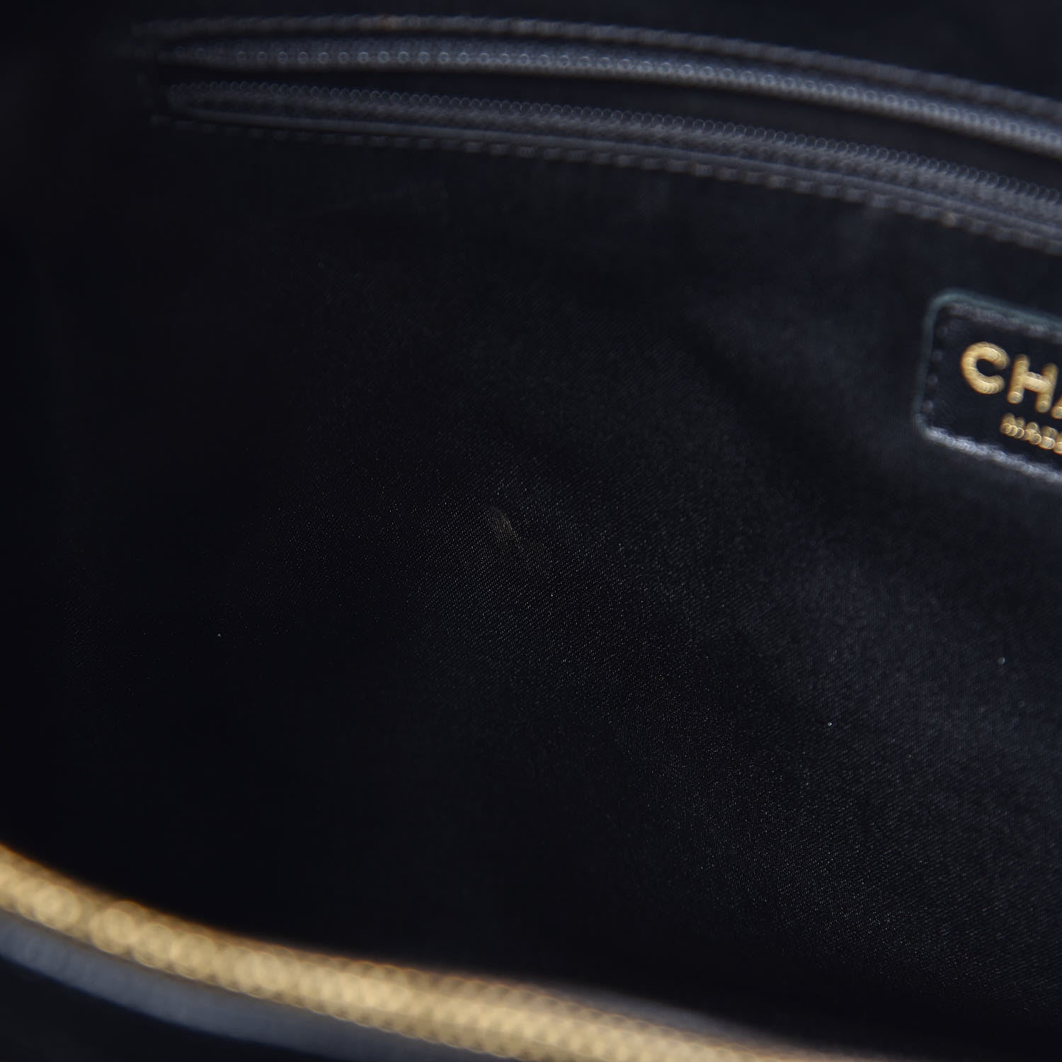 Chanel Caviar Quilted XL Grand Shopping Tote GST Black 8 of 17