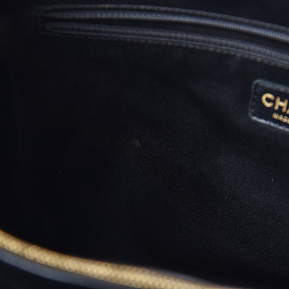 Chanel Caviar Quilted XL Grand Shopping Tote GST Black 8 of 17