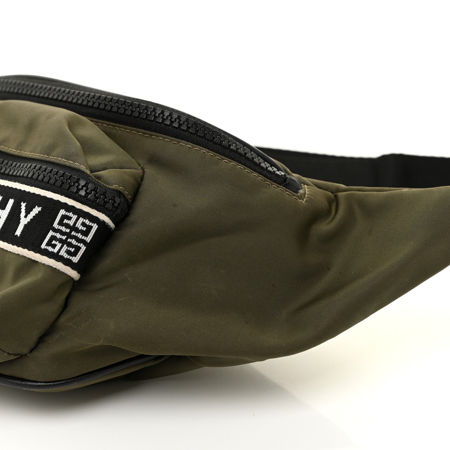 Givenchy Nylon Logo Belt Bag Khaki 15 of 17