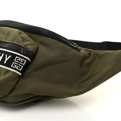 Givenchy Nylon Logo Belt Bag Khaki 15 of 17