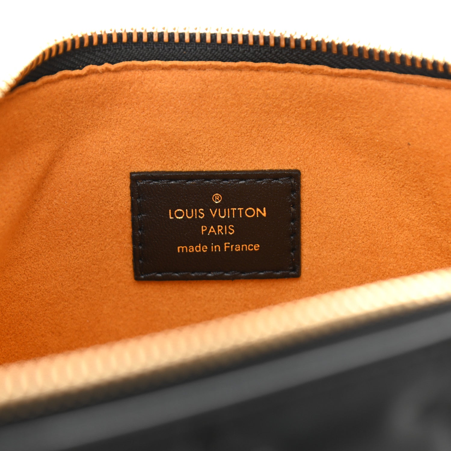 Louis Vuitton Lambskin Embossed Monogram Coussin MM Black 6 of 9
