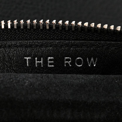 The Row Grained Calfskin Small Slouchy Banana Bag Black 6 of 9