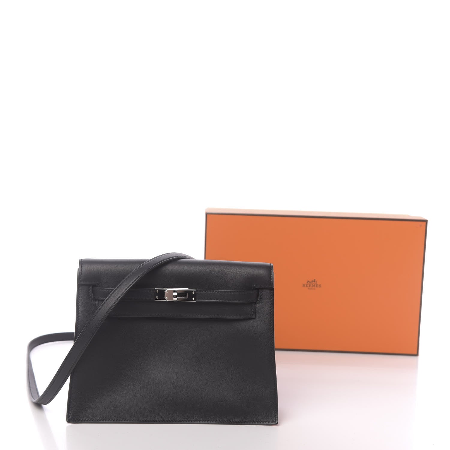 Hermes Swift Kelly Danse II Belt Bag Black 11 of 11