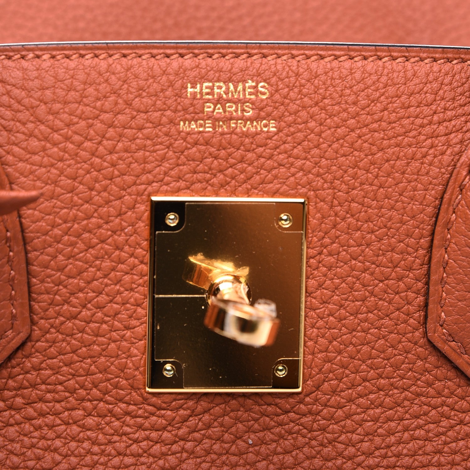 Hermes Togo Birkin 30 Cuivre 10 of 14