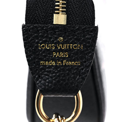 Louis Vuitton Empreinte Monogram Giant Mini Pochette Accessories Black 6 of 9