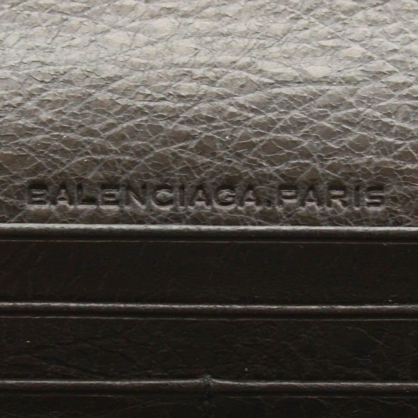 Agneau Giant 12 Rose Gold Hardware Money Wallet Black