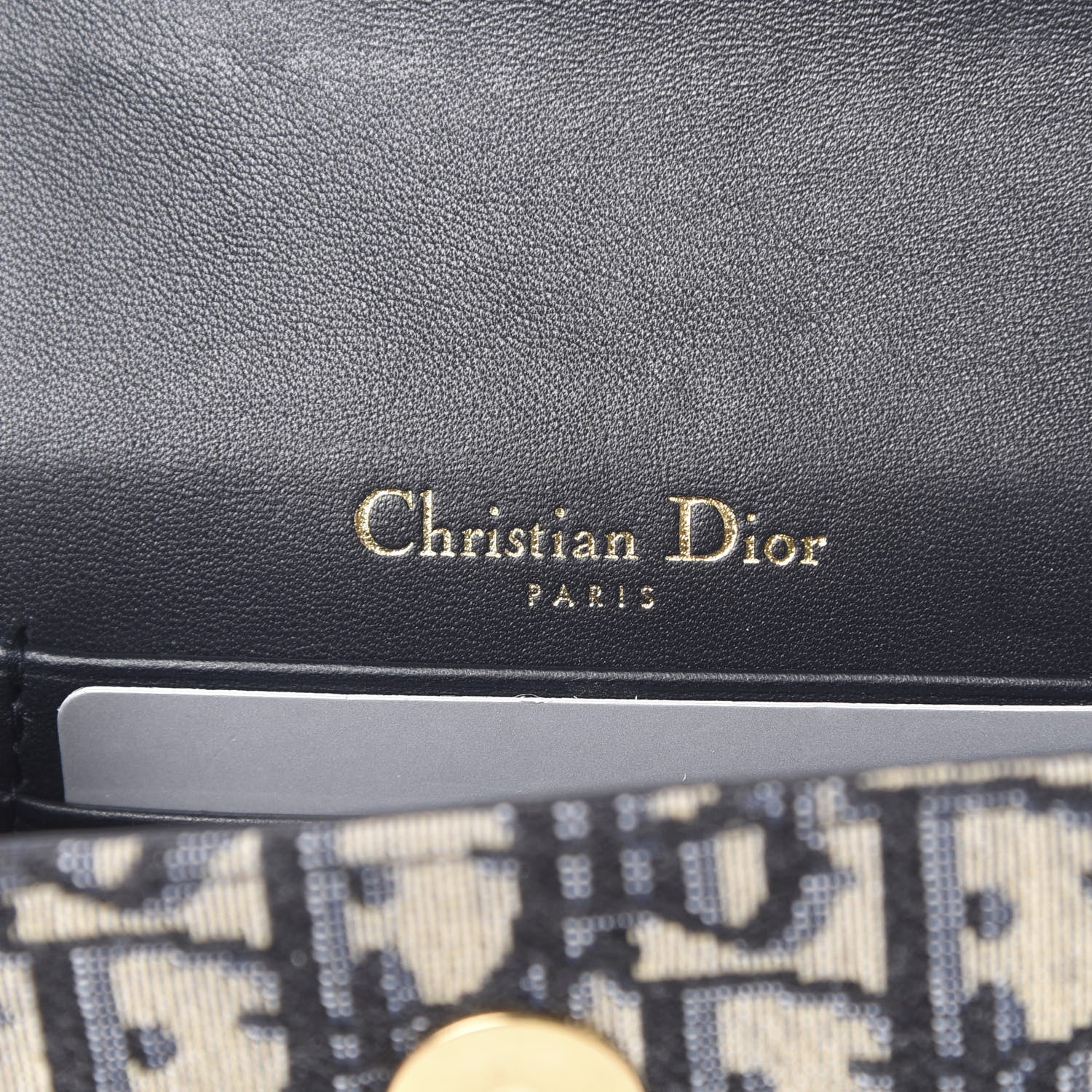 Christian Dior Oblique Saddle Belt Bag Blue 4 of 12
