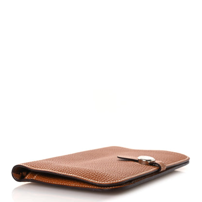 Hermes Togo Dogon Duo Wallet Gold 5 of 8