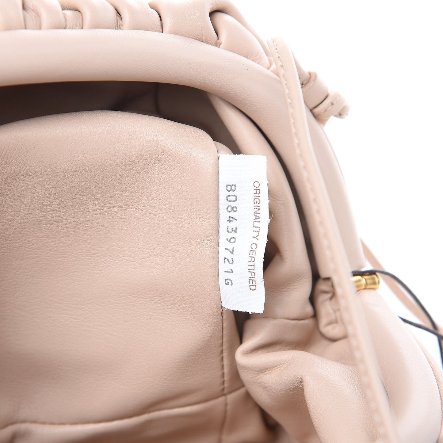 Butter Calfskin The Mini Pouch Nude