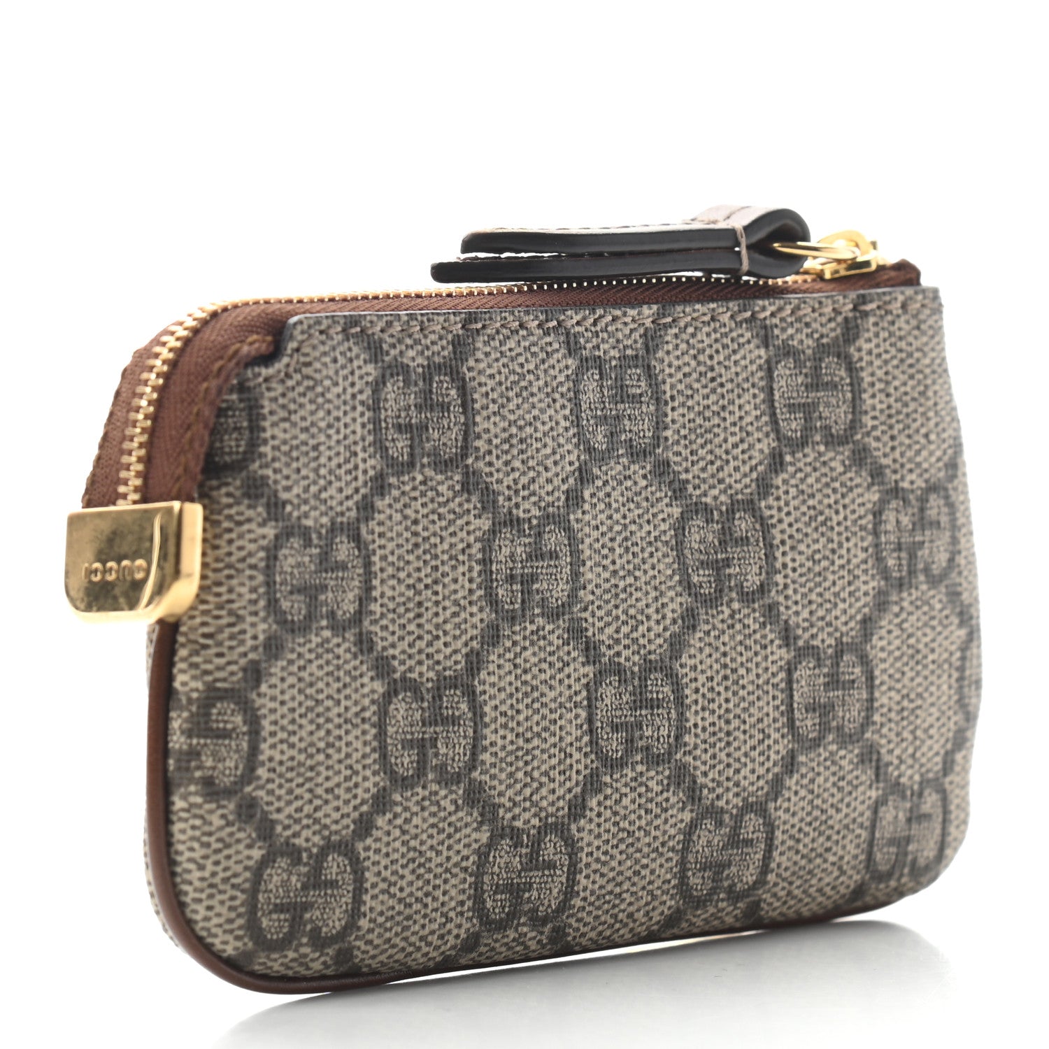 Gucci GG Supreme Monogram Key Case Brown 3 of 7