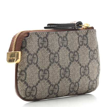 Gucci GG Supreme Monogram Key Case Brown 3 of 7