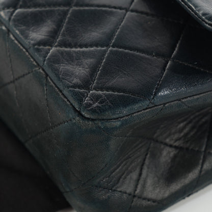 Chanel Lambskin Quilted Small Double Flap Black 10 of 12