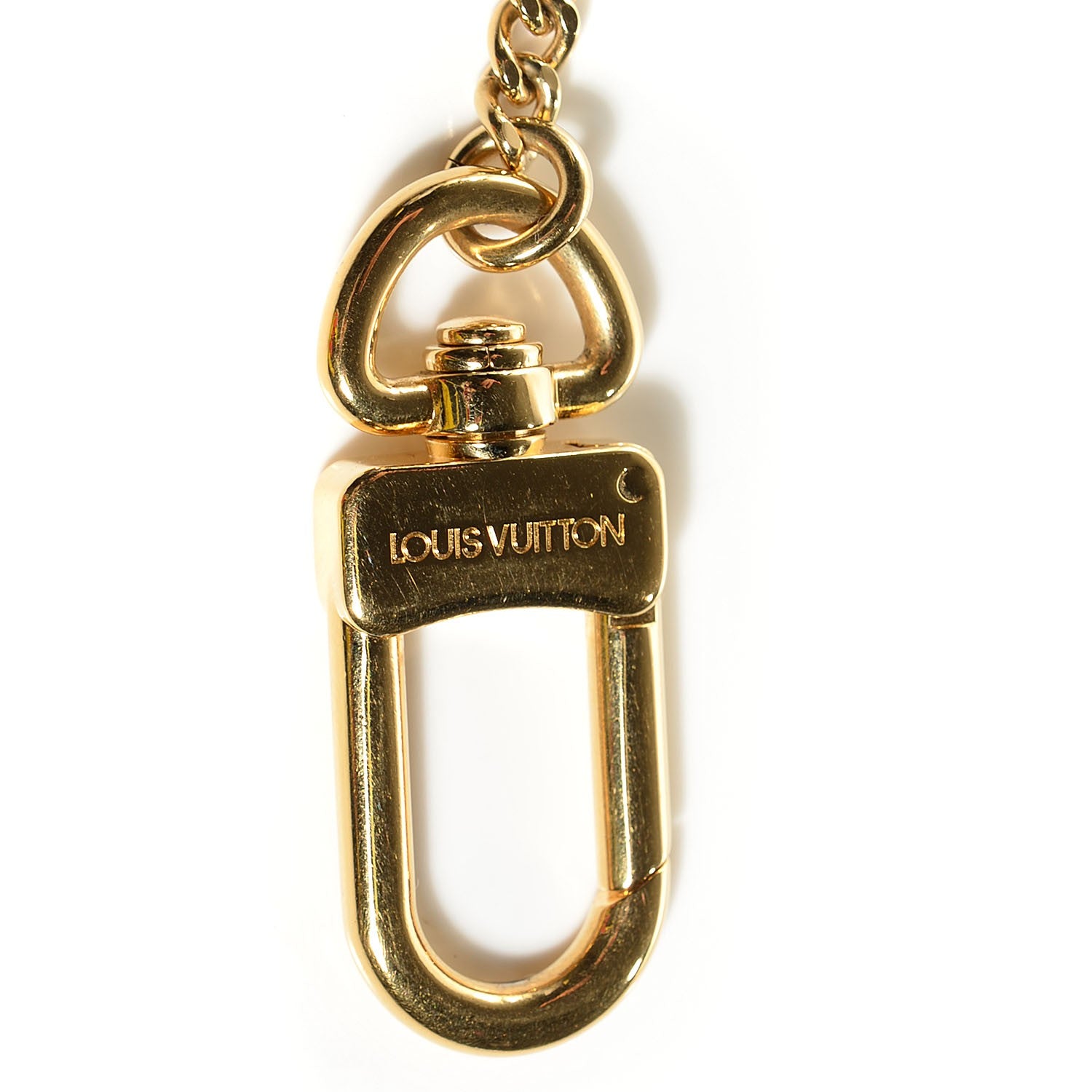 Louis Vuitton Ring Key Chain Gold 3 of 4