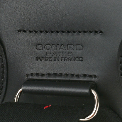 Goyard Goyardine Calfskin Alpin MM Backpack Black 7 of 12