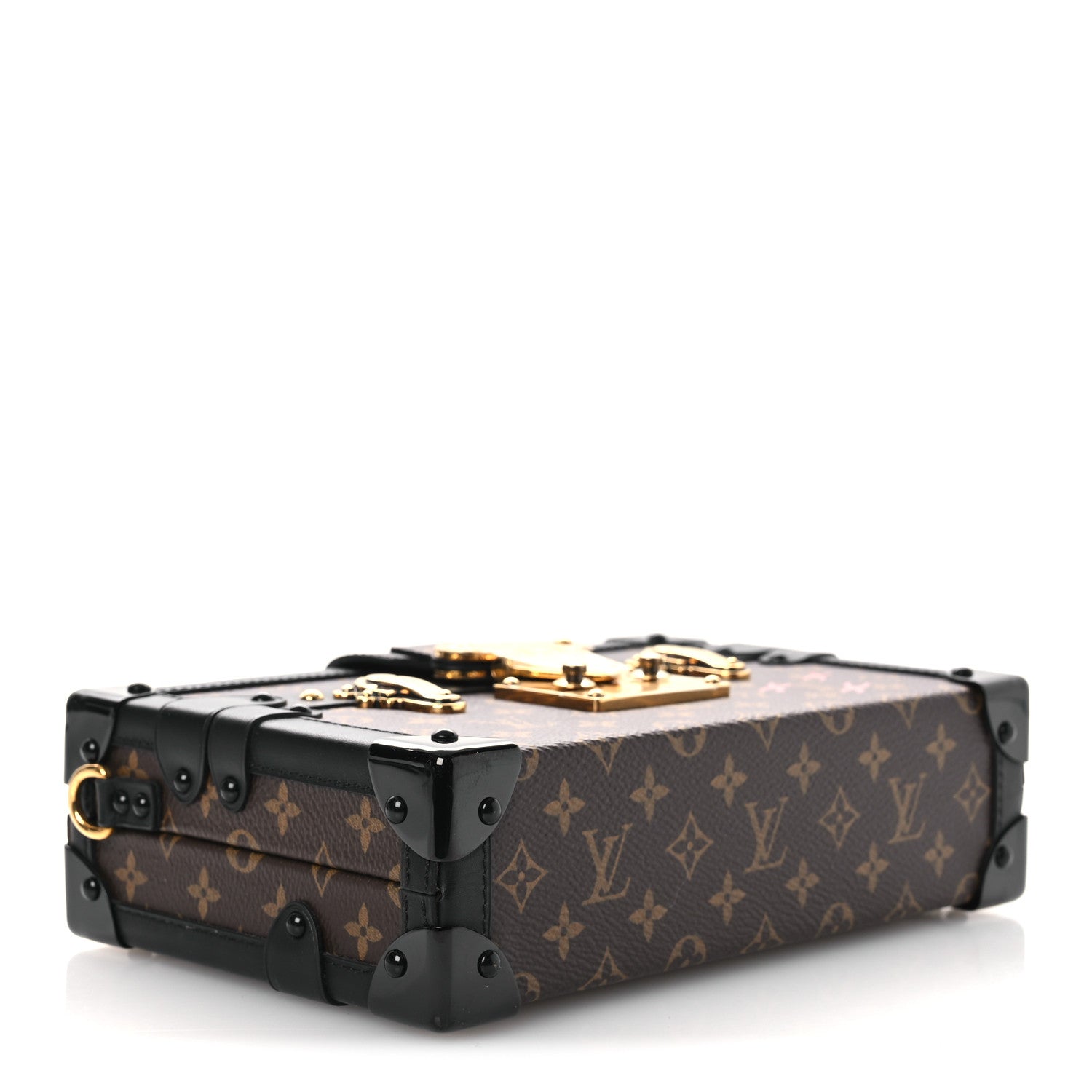 Louis Vuitton Monogram Petite Malle Black 4 of 10