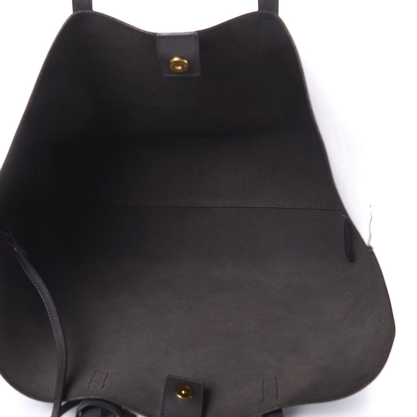 Calfskin Large Shopping Tote Asphalt