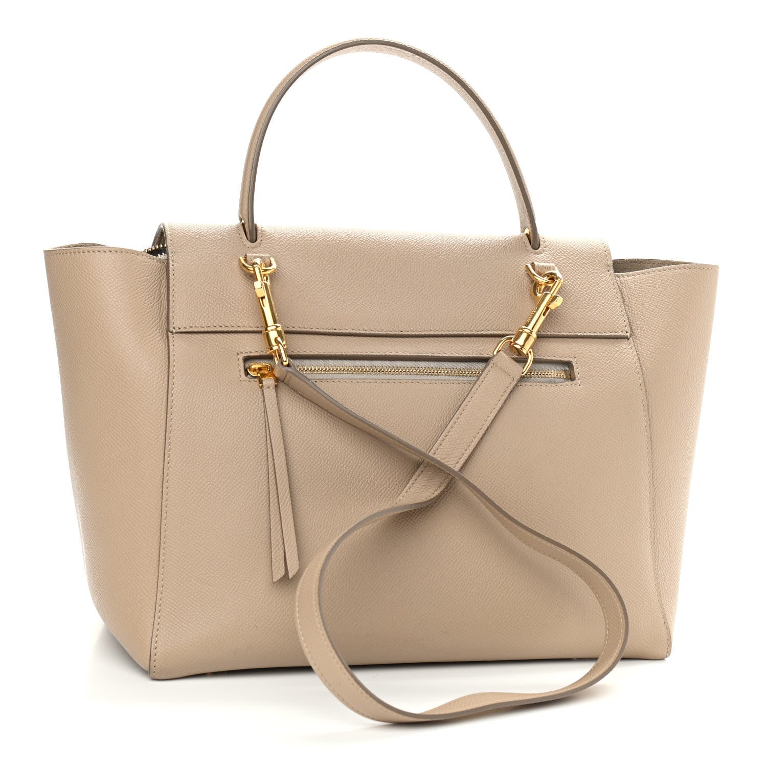Celine Grained Calfskin Mini Belt Bag Light Taupe 3 of 13