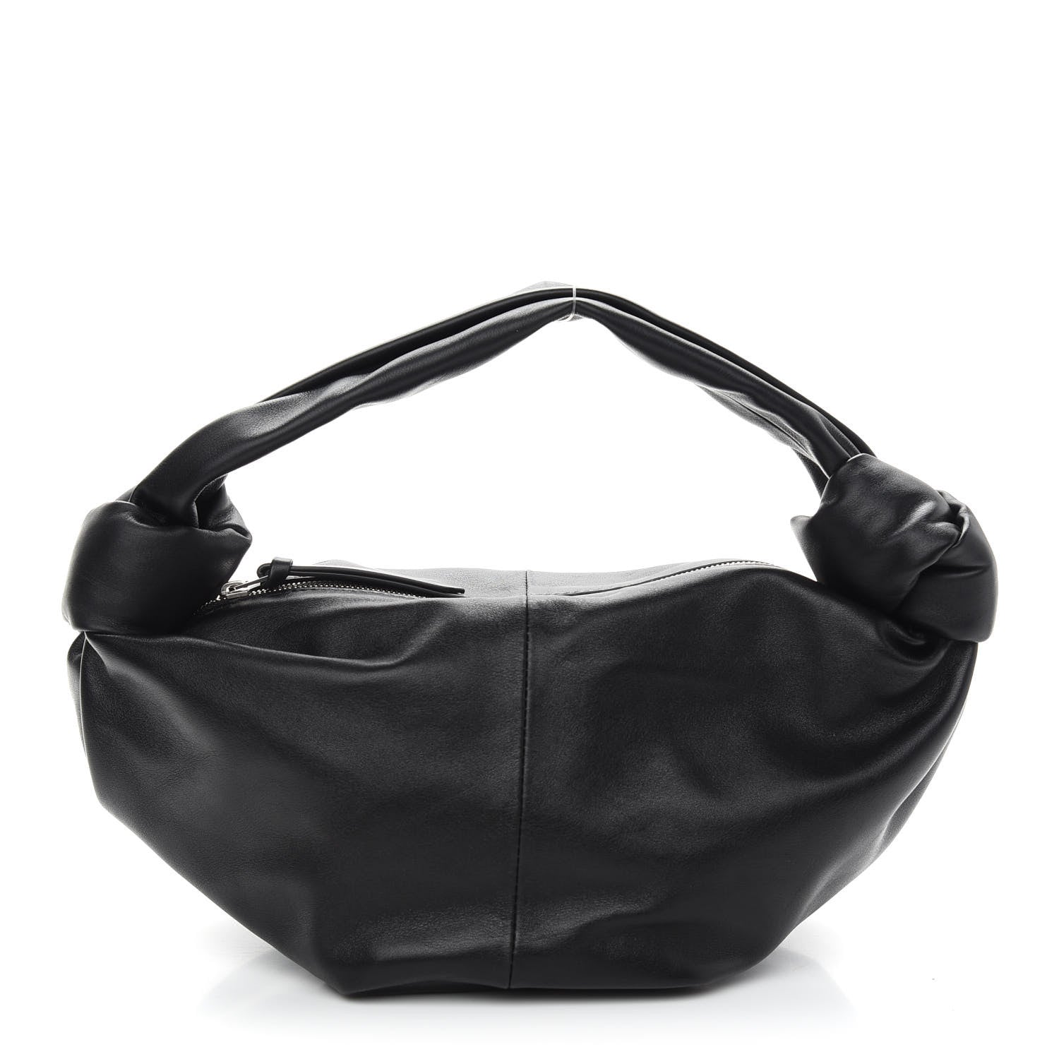 Bottega Veneta Nappa Mini Double Knot Bag Black 1 of 8