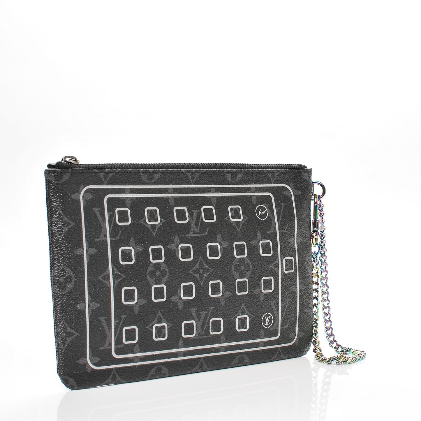 Monogram Eclipse Fragment Design iPad Pouch