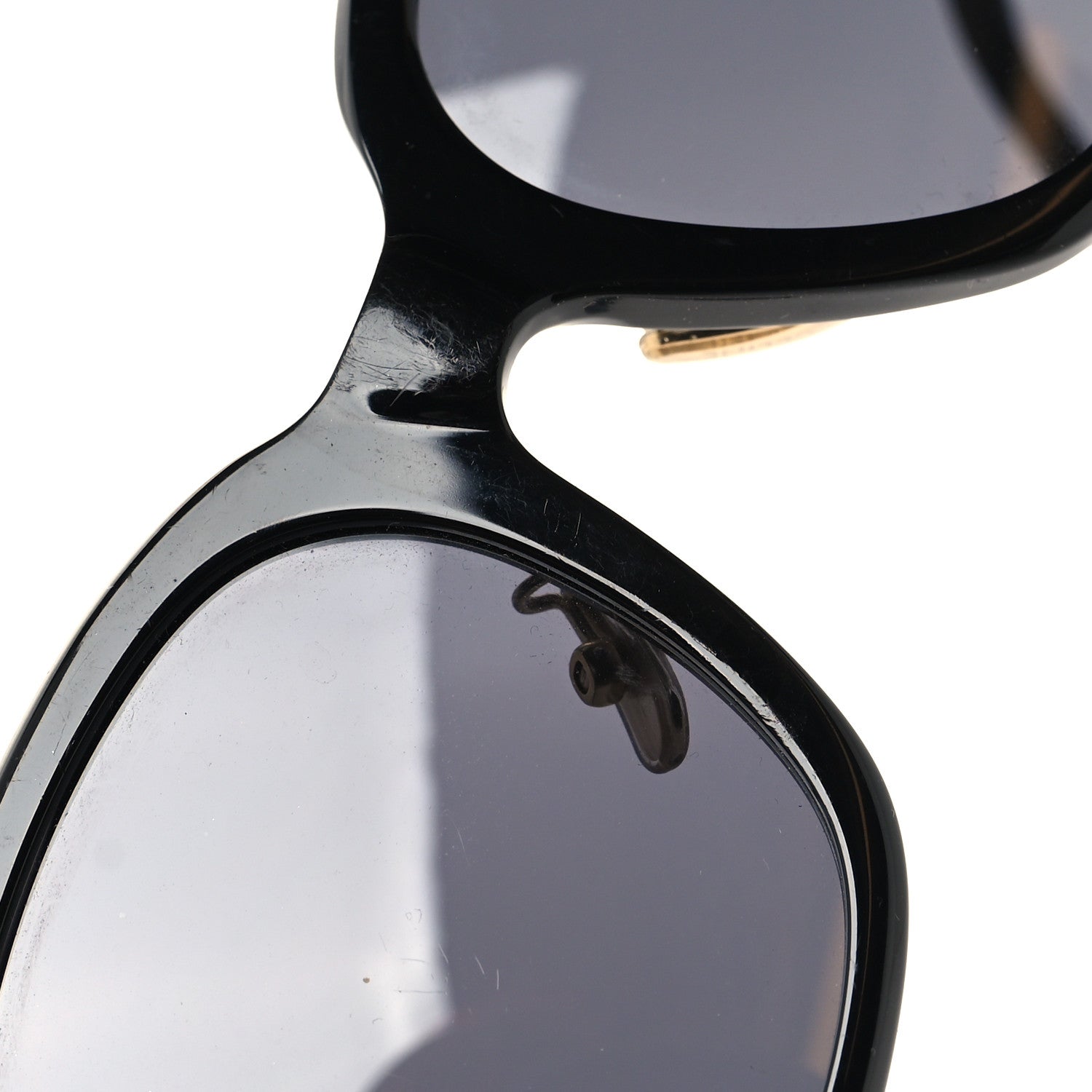 Celine Acetate Triomphe 01 Square Sunglasses CL 40222F Black 7 of 9