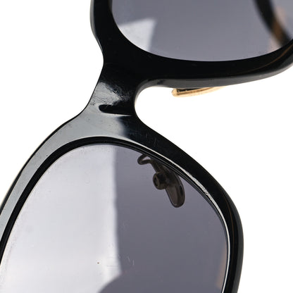 Celine Acetate Triomphe 01 Square Sunglasses CL 40222F Black 7 of 9
