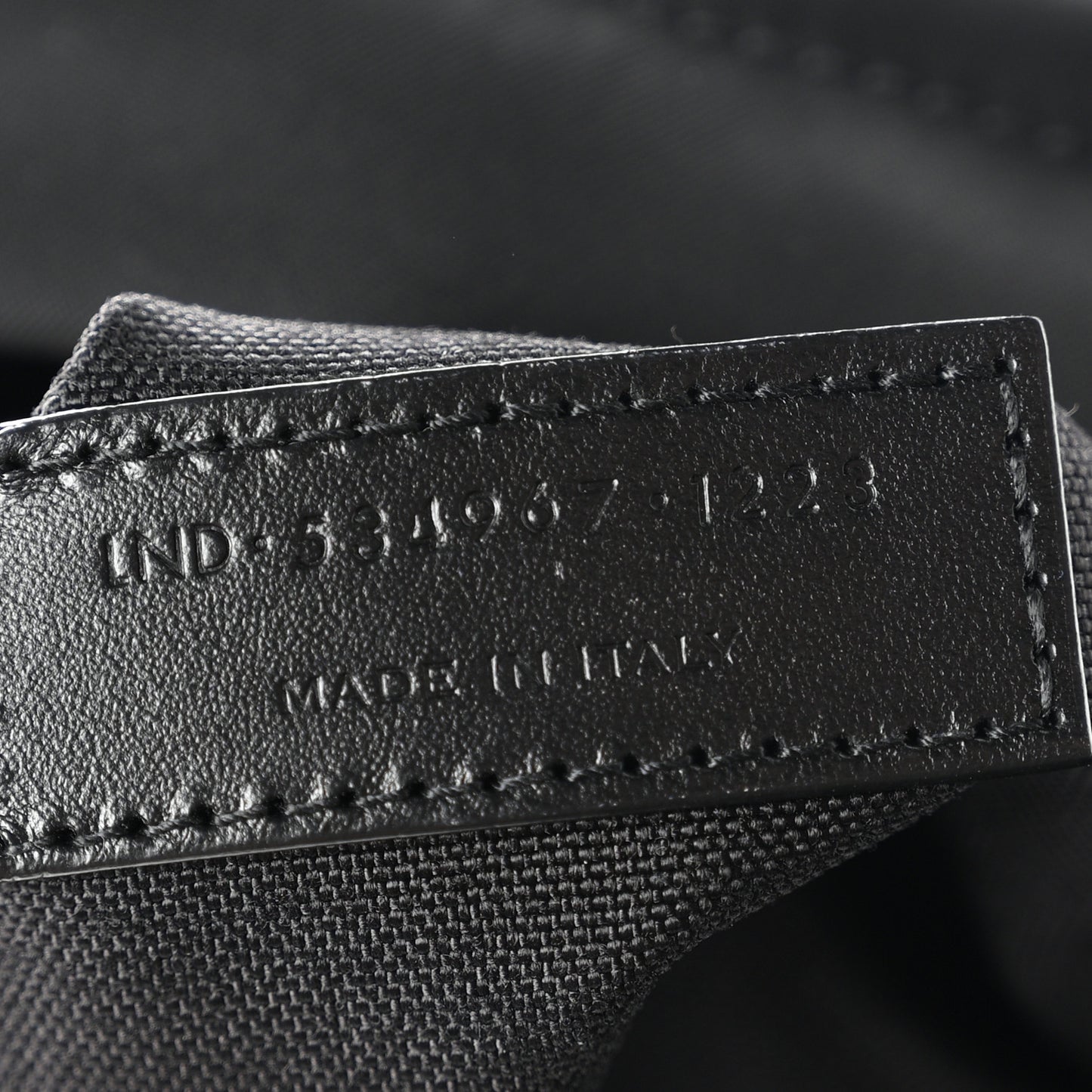 Nylon City Backpack Black