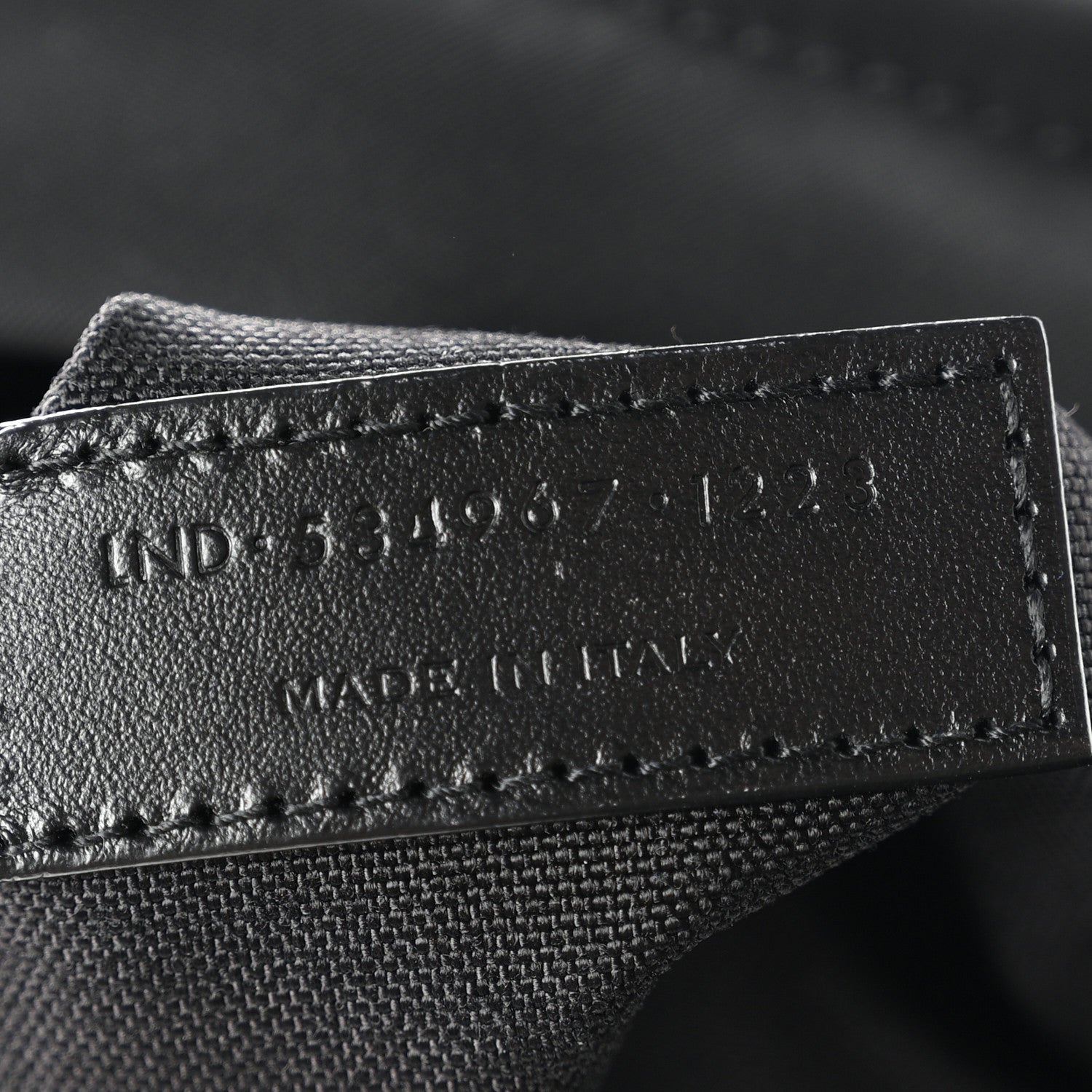Saint Laurent Nylon City Backpack Black 6 of 9