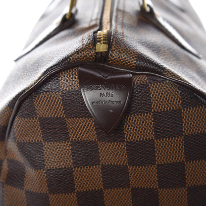 Louis Vuitton Damier Ebene Speedy 30 17 of 19