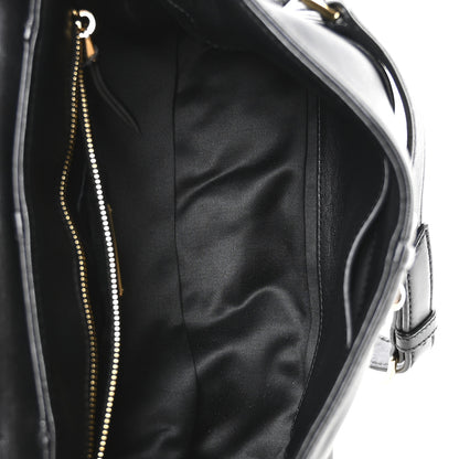 Miu Miu Nappa Matelasse Biker Shoulder Bag Black 5 of 11