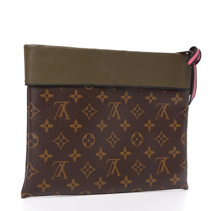 Louis Vuitton Monogram Tuileries Pochette Kaki 2 of 7