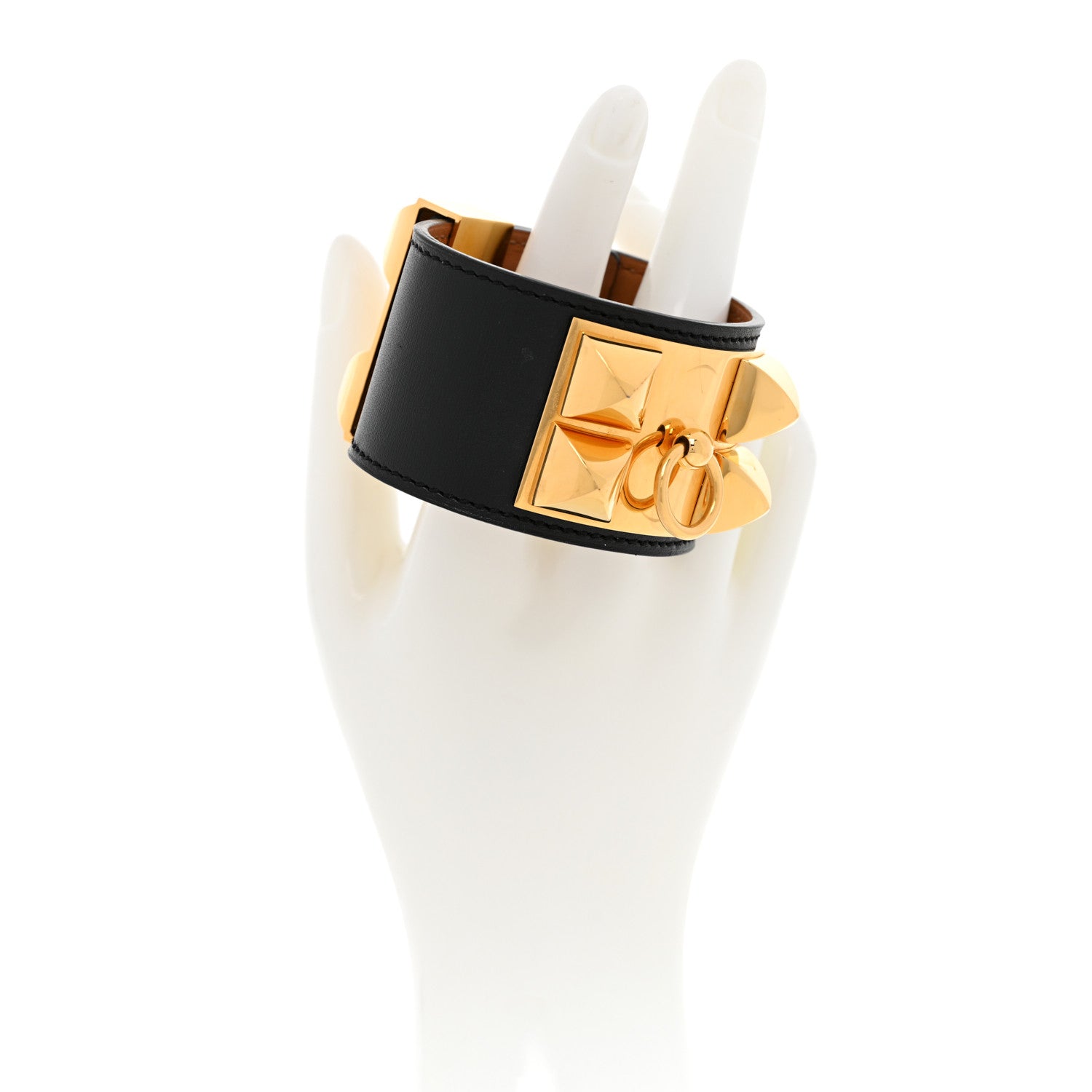Hermes Swift Collier De Chien CDC Bracelet S Black 2 of 9