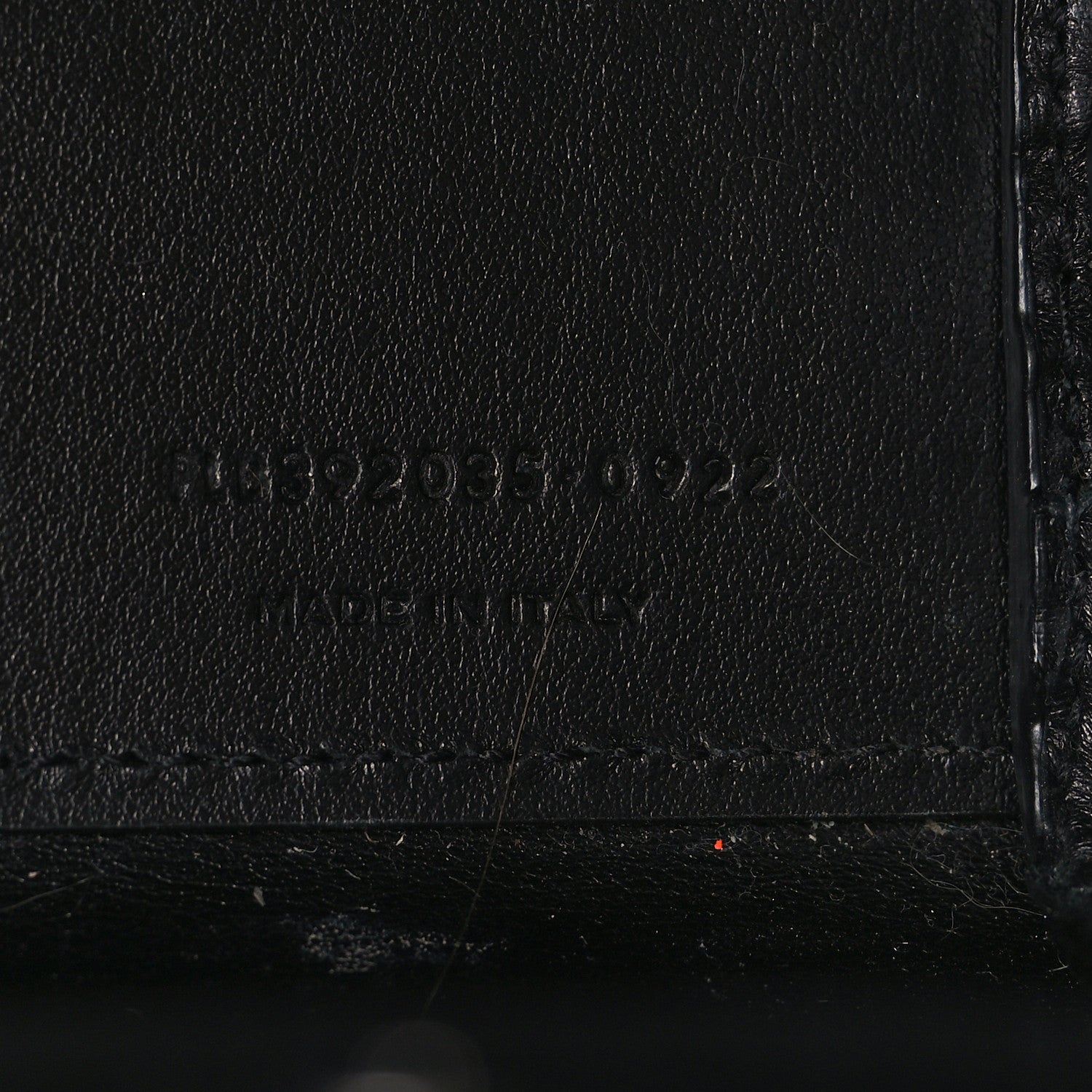 Saint Laurent Calfskin Crocodile Embossed Nano Sac De Jour Black 6 of 8