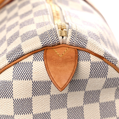 Louis Vuitton Damier Azur Keepall 50 34 of 35