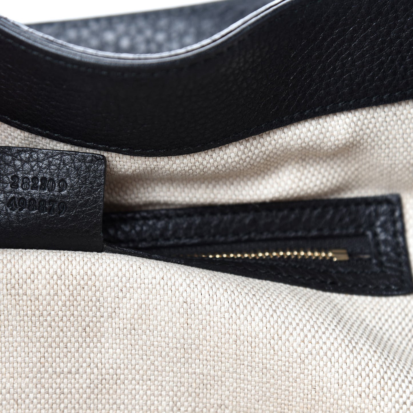 Pebbled Calfskin Medium Soho Shoulder Bag Black